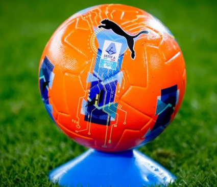 Imm pallone arancio serie a