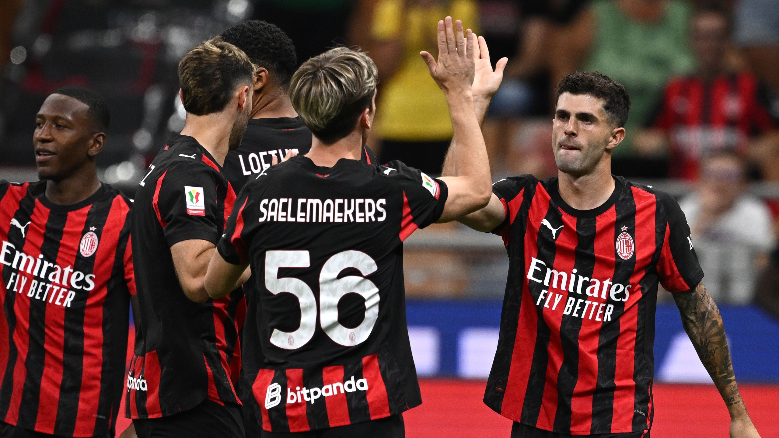 Milan in vetta 13a giornata di Serie A